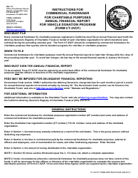 Form CT-2VCF Annual Financial Report - Vehicle Donation Program - California, Page 3