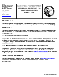 Form CT-5CF Annual Registration Form - Commercial Coventurer - California, Page 3