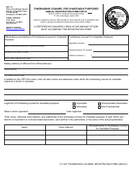 Document preview: Form CT-3CF Annual Registration Form - Fundraising Counsel for Charitable Purposes - California