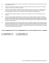 Form CT-3CF Annual Registration Form - Fundraising Counsel for Charitable Purposes - California, Page 3