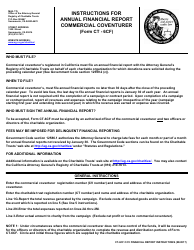 Form CT-6CF Annual Financial Report - Commercial Coventurer - California, Page 3