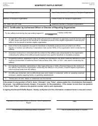 Form CT-NRP-2 Nonprofit Raffle Report - California, Page 2