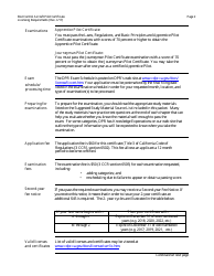 Aircraft Pilot Pest Control Certificate Packet - California, Page 3