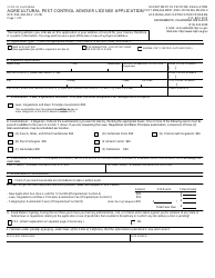 Agricultural Pest Control Adviser License Packet - California, Page 7