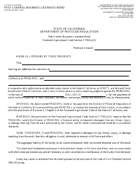 Pest Control Business License Packet - California, Page 15
