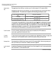Maintenance Gardener Pest Control Business License Packet - California, Page 5