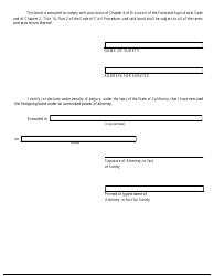 Form DPR-PML-053 Pest Control Business Licensees Bond - California, Page 2
