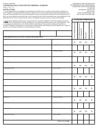 Individual License/Certificate Renewal Application Packet - California, Page 7