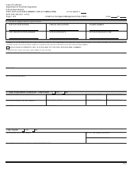 Form DPR-ENF-228 Post-application Summary (Field Fumigation) - California