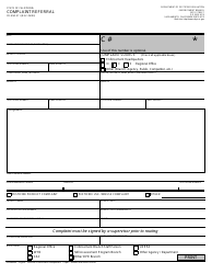 Document preview: Form PR-ENF-211 Complaint Referral - California