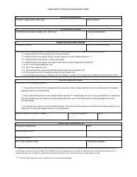 Document preview: Consulting Physician Compliance Form - California