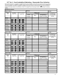 Cx3 Tier 2 - Food Availability &amp; Marketing - Reasonable Price Collection - California, Page 2