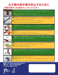 Childhood Lead Poisoning Prevention Program Checklist - California (English/Japanese), Page 2