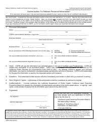 Lead-Related Construction Certification Application Forms - California, Page 10