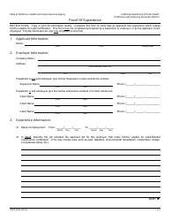 Lead-Related Construction Certification Application Forms - California, Page 7