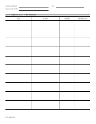 Form CDPH4448A Additional Cpsp Practitioners - California, Page 2