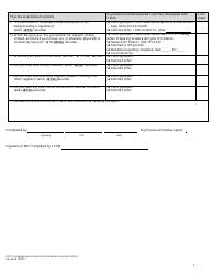 Cpsp Postpartum Assessment and Individualized Care Plan - California, Page 2