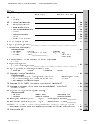 Form CDPH4472 C Prenatal Nutrition Assessment - California, Page 2