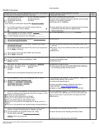 Cpsp Initial and Trimester Sample Combined Assessment and Care Plan - California, Page 6