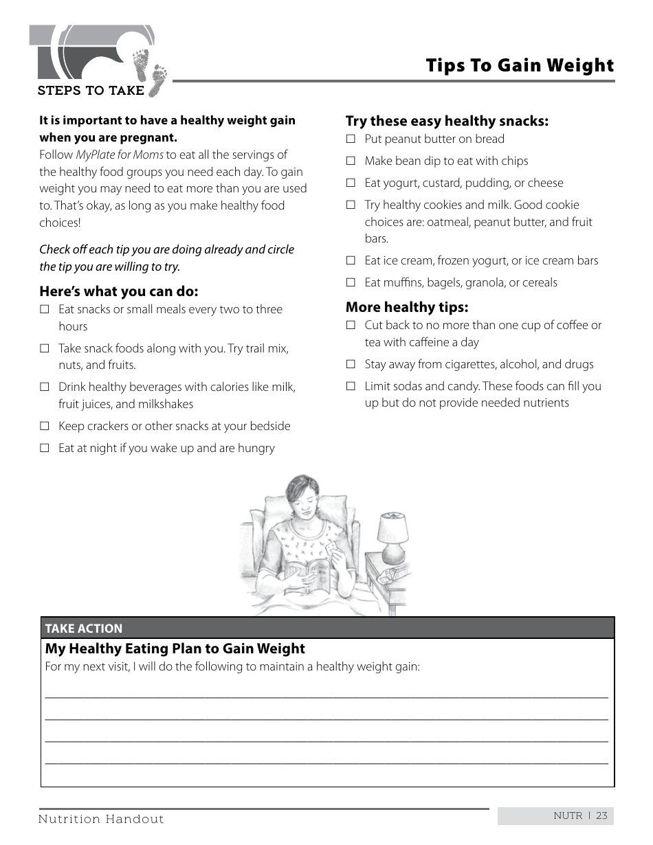 Tips to Gain Weight - California, Page 1