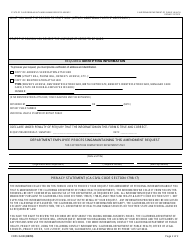 Form CDPH6238 Request to Amend Personal Information - California, Page 2