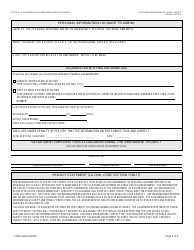 Form CDPH6239 Request to Amend Personal Information by Parent, Guardian or Personal Representative - California, Page 2