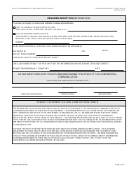Form CDPH6234 Request for Confidential Communication - California, Page 2
