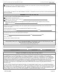 Form CDPH6240 Request to Restrict Use and Disclosure of Personal Information - California, Page 2