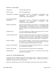 Form CDPH8007 Transfer Station and Treatment Facility Disclosure Statement - California, Page 15