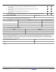 Form CDPH276D Disclosure of Ownership and Control Interest Statement - California, Page 2