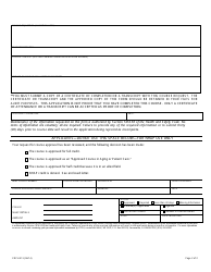 Form CDPH513 Licensee&#039;s Request for Course Approval - California, Page 2