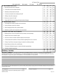Form CDPH501 Administrator-In-training (Ait) Evaluation Report - California, Page 4