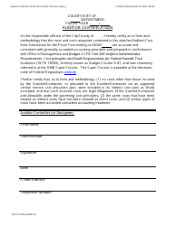 Document preview: Form CDPH2345B Icr Certification Form - California