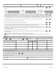 Form CDPH524 Master&#039;s or Reciprocity Application for Nursing Home Administrator Examination - California, Page 2