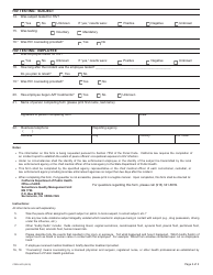 Form CDPH8479 Report of Potential HIV Exposure to Law Enforcement Employees - California, Page 2