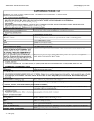 Form HS215A Applicant Individual Information - California, Page 5
