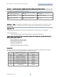 Form CDPH-9039 Annual License Application - Cannabis Manufacturing - California, Page 10