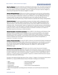 Form CDPH-9039 Annual License Application - Cannabis Manufacturing - California, Page 2