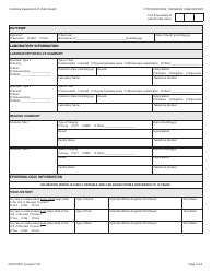 Form CDPH8581 Cysticercosis/Taeniasis Case Report - California, Page 3