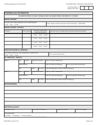 Form CDPH8581 Cysticercosis/Taeniasis Case Report - California, Page 4