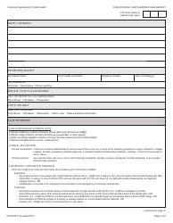 Form CDPH8573 Ehrlichiosis/Anaplasmosis Case Report - California, Page 4