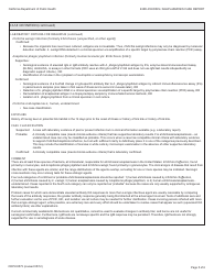 Form CDPH8573 Ehrlichiosis/Anaplasmosis Case Report - California, Page 5