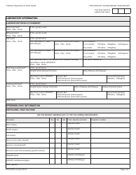 Form CDPH9002 Creutzfeldt-Jakob Disease Case Report - California, Page 3