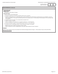 Form CDPH9002 Creutzfeldt-Jakob Disease Case Report - California, Page 6
