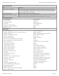 Form CDPH9002 Creutzfeldt-Jakob Disease Case Report - California, Page 7