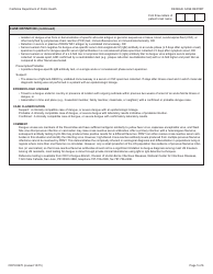 Form CDPH8670 Dengue Case Report - California, Page 5
