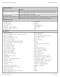 Form CDPH8670 Dengue Case Report - California, Page 6