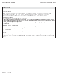 Form CDPH9077 Hantavirus Infections Case Report - California, Page 6