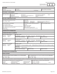Form CDPH8657 Malaria Case Report - California, Page 3