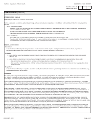 Form CDPH8270 Babesiosis Case Report - California, Page 6